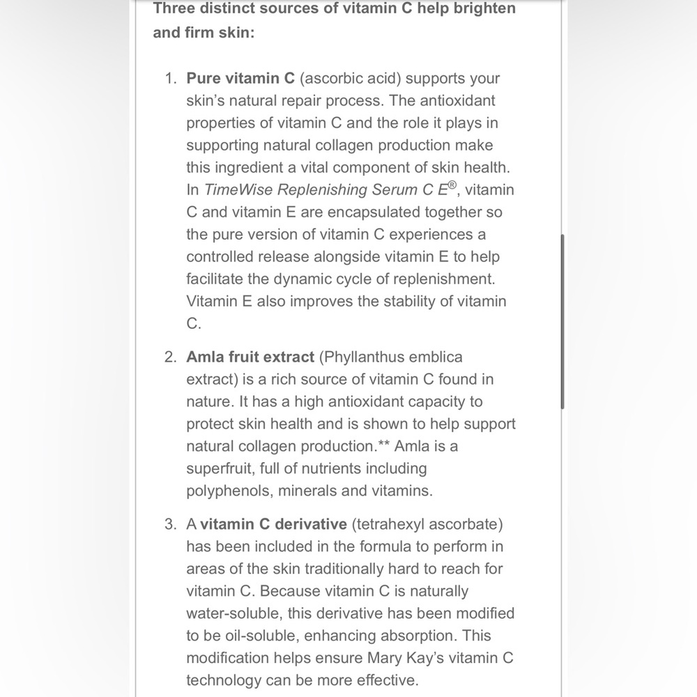 NIB Mary Kay replenishing serum C + E - Picture 5 of 7